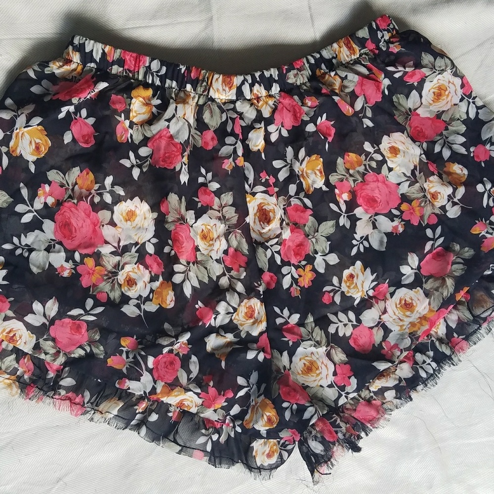 Floral shorts